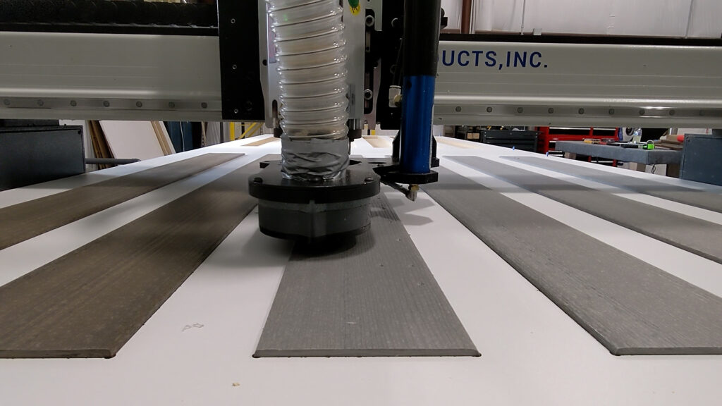 Photo of AXYZ CNC machine cutting a table - 2